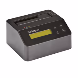 StarTech.com Single Bay Hard Drive Eraser, Standalone HDD/SSD Sanitizer, USB 3.0 to SATA II (3 Gbps), 9 Erase Modes, LCD Display, Secure Erase Hard Disk Sanitizer Dock, DB-9 Printer Port, TAA Compliant - Additional view 8