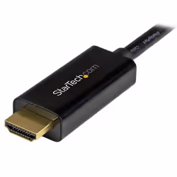 StarTech.com 6ft (2m) Mini DisplayPort to HDMI Cable - 4K 30Hz Video - mDP to HDMI Adapter Cable - Mini DP or Thunderbolt 1/2 Mac/PC to HDMI Monitor/Display - mDP to HDMI Converter Cord - Additional view 4