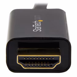 StarTech.com 3ft (1m) DisplayPort to HDMI Cable - 4K 30Hz - DisplayPort to HDMI Adapter Cable - DP 1.2 to HDMI Monitor Cable Converter - Latching DP Connector - Passive DP to HDMI Cord - Additional view 5
