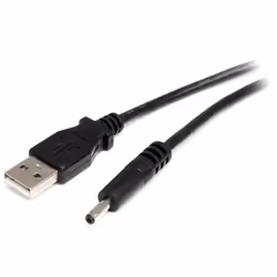 StarTech.com USB to 3.4mm power cable - Type H barrel - 2m, 2 m, USB A, Barrel type H