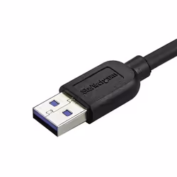 StarTech.com Slim Micro USB 3.0 Cable - M/M - Left-Angle Micro-USB - 1m (3ft)