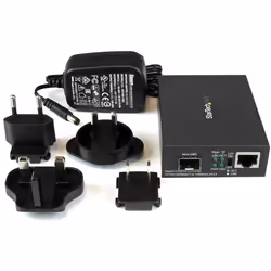 StarTech.com Gigabit Ethernet Fiber Media Converter with Open SFP Slot - Additional view 4