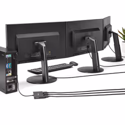 StarTech.com 3-Port Multi Monitor Adapter - Mini DisplayPort to HDMI MST Hub - Triple 1080p or Dual 4K 30Hz - Video Splitter for Extended Desktop Mode on Windows Only - mDP 1.2 to 3x HDMI - Additional view 5