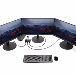 StarTech.com 3-Port Multi Monitor Adapter - DisplayPort 1.2 to 3x HDMI MST Hub - Triple 1080p HDMI Monitors - Video Splitter for Extended Desktop Mode on Windows PCs Only - DP to 3x HDMI - Additional view 4