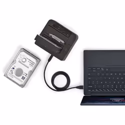 StarTech.com Dual-Bay USB 3.2 Gen 2 to SATA Hard Drive Docking Station, USB 10Gbps Hard Drive Dock, External 2.5/3.5" SATA I/II/III SSD/HDD Docking Station, Hot-Swap Hard Drive Bay, Top-Loading - Additional view 5