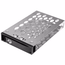 StarTech.com 2.5" Hot Swap Hard Drive Tray, 2.5", Bezel panel, Black, Silver, 2.5", Plastic, Steel, 70 mm