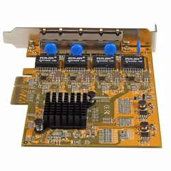 StarTech.com 4-Port PCIe Gigabit Network Adapter Card - Additional view 4