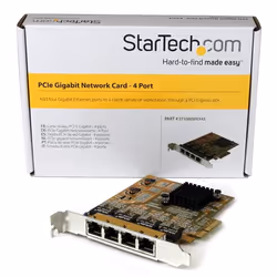 StarTech.com 4-Port PCIe Gigabit Network Adapter Card - Additional view 5