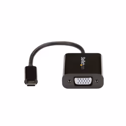 StarTech.com USB-C to VGA Adapter - Black - 1080p - Video Converter For Your MacBook Pro - USB C to VGA Display Dongle - Upgraded Version is CDP2VGAEC - Additional view 5