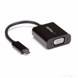 StarTech.com USB-C to VGA Adapter - Black - 1080p - Video Converter For Your MacBook Pro - USB C to VGA Display Dongle - Upgraded Version is CDP2VGAEC - Additional view 8
