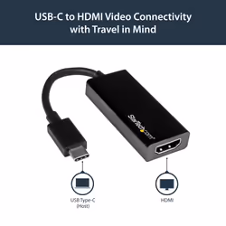 StarTech.com USB-C to HDMI Adapter with 4K 30Hz - Black - Additional view 4
