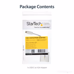 StarTech.com USB-C to VGA Adapter - White - Additional view 6