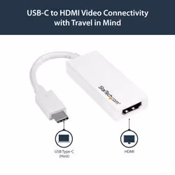 StarTech.com USB-C to HDMI Adapter with 4K 30Hz - White - Additional view 5