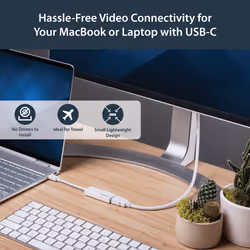 StarTech.com USB-C to HDMI Adapter with 4K 30Hz - White - Additional view 6