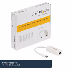 StarTech.com USB-C to Gigabit Network Adapter - White - Additional view 7