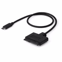 StarTech.com USB 3.1 (10Gbps) Adapter Cable for 2.5” SATA Drives - USB-C, Black, 10 Gbit/s, CE, FCC, REACH, 0 - 70 °C, -10 -  ...