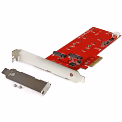 StarTech.com 2x M.2 SATA SSD Controller Card - PCIe - Additional view 5