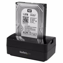 StarTech.com Single Bay USB 3.1 / eSATA to SATA Hard Drive Docking Station, USB 3.1 (10 Gbps) Hard Drive Dock, External 2.5/3.5" SATA III HDD/SSD Docking Station, Top-Loading Hard Drive Bay - Additional view 6