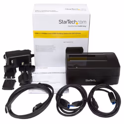 StarTech.com Single Bay USB 3.1 / eSATA to SATA Hard Drive Docking Station, USB 3.1 (10 Gbps) Hard Drive Dock, External 2.5/3.5" SATA III HDD/SSD Docking Station, Top-Loading Hard Drive Bay - Additional view 7