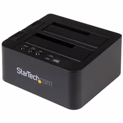 StarTech.com Standalone Hard Drive Duplicator, Dual Bay HDD/SSD Cloner/Copier, USB 3.1 (10Gbps) to SATA III HDD/SSD Docking Station, Hard Disk Duplicator Dock, Hard Drive Cloner - Additional view 8