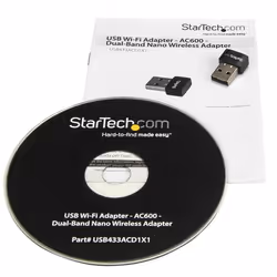 StarTech.com USB Wi-Fi Adapter - AC600 - Dual-Band Nano Wireless Adapter - Additional view 4