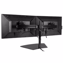 StarTech.com Dual-Monitor Stand - Horizontal - Black - Additional view 6