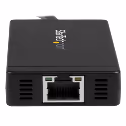 StarTech.com 3-Port USB 3.0 Hub plus Gigabit Ethernet - USB-C - Includes Power Adapter~3-Port USB-C Hub with Gigabit Ethernet - USB-C to 3x USB-A - USB 3.0 (5Gbps) - Includes Power Adapter - Additional view 4