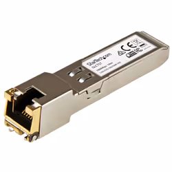 StarTech.com Cisco GLC-T Compatible SFP Transceiver Module - 1000BASE-T~Cisco GLC-T Compatible SFP Module - 1000BASE-T - SFP ...