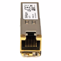 StarTech.com Cisco GLC-T Compatible SFP Transceiver Module - 1000BASE-T - 10 Pack~Cisco GLC-T Compatible SFP Module (10 Pack) - 1000BASE-T - SFP to RJ45 Cat6/Cat5e - 1GE Gigabit Ethernet SFP - RJ-45 100m - Cisco Firepower, ASR920, IE2000 - Additional view 4