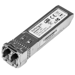 StarTech.com 10 Gigabit Fiber SFP+ Transceiver Module - HP 455883-B21 Compatible - MM LC with DDM - 300 m~HPE 455883-B21 Compatible SFP+ Module - 10GBASE-SR - 10GbE Multi Mode Fiber Optic Transceiver - 10GE Gigabit Ethernet SFP+ - LC 300m - 850nm - DDM HPE 6120XG, 6120G, Flex Fabric