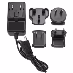StarTech.com DC Power Adapter - 12V, 2A, Universal, Indoor, 100-240 V, 24 W, 12 V, 0.6 A
