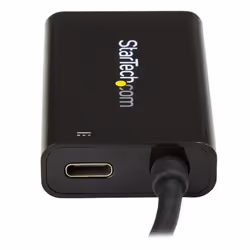 StarTech.com USB C to HDMI 2.0 Adapter with Power Delivery - 4K 60Hz USB Type-C to HDMI Display Video Converter - 60W PD Pass-Through Charging Port - Thunderbolt 3 Compatible - Black - Additional view 4