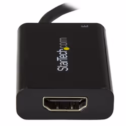 StarTech.com USB C to HDMI 2.0 Adapter with Power Delivery - 4K 60Hz USB Type-C to HDMI Display Video Converter - 60W PD Pass-Through Charging Port - Thunderbolt 3 Compatible - Black - Additional view 5