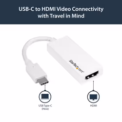 StarTech.com USB-C to HDMI Adapter - White - 4K 60Hz - Additional view 7