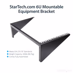 StarTech.com Vertical Wall-Mount Server Rack - Solid Steel - 6U - Additional view 6