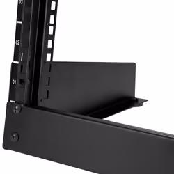 StarTech.com 2-Post 8U Desktop Server Rack, Small Open Frame 19in Computer Rack, Compact Network Rack for AV / Studio / Data / IT Equipment - Free Standing Two-Post Home/Office Rack - Additional view 5