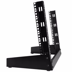 StarTech.com 2-Post 8U Desktop Server Rack, Small Open Frame 19in Computer Rack, Compact Network Rack for AV / Studio / Data / IT Equipment - Free Standing Two-Post Home/Office Rack - Additional view 6