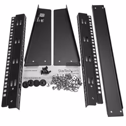 StarTech.com 2-Post 8U Desktop Server Rack, Small Open Frame 19in Computer Rack, Compact Network Rack for AV / Studio / Data / IT Equipment - Free Standing Two-Post Home/Office Rack - Additional view 7