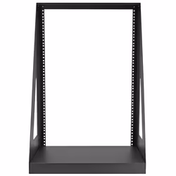 StarTech.com 2-Post 16U Heavy-Duty Desktop Server Rack, Small Open Frame 19in Computer Rack, Compact Network Rack for AV / Studio / Data / IT Equipment, TAA Compliant - Free Standing Two-Post Home/Office Rack - Additional view 4