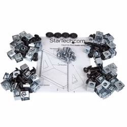 StarTech.com 2-Post 16U Heavy-Duty Desktop Server Rack, Small Open Frame 19in Computer Rack, Compact Network Rack for AV / Studio / Data / IT Equipment, TAA Compliant - Free Standing Two-Post Home/Office Rack - Additional view 5
