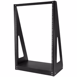 StarTech.com 2-Post 16U Heavy-Duty Desktop Server Rack, Small Open Frame 19in Computer Rack, Compact Network Rack for AV / Studio / Data / IT Equipment, TAA Compliant - Free Standing Two-Post Home/Office Rack - Additional view 6