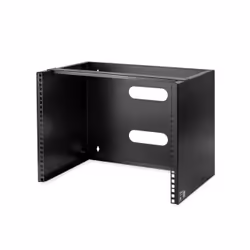 StarTech.com 8U Wall Mount Network Rack - 14 Inch Deep (Low Profile) - 19" Patch Panel Bracket for Shallow Server and IT Equipment, Network Switches - 80lbs/36kg Weight Capacity, Black - Additional view 8