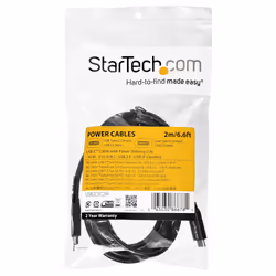StarTech.com USB-C to USB-C Cable w/ 5A PD - M/M - 2 m (6 ft.) - USB 2.0 - USB-IF Certified - Additional view 5