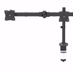 StarTech.com Desk Mount Triple Monitor Arm - Ergonomic VESA 3 Monitor Mount up to 27" - Articulating & Height Adjustable Pole Mount - Tilt/Swivel/Rotate LCD/LED Screen - Desk Clamp/Grommet - Additional view 4