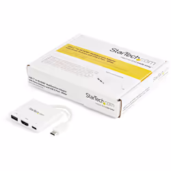 StarTech.com USB-C Multiport Adapter with HDMI - USB 3.0 Port - 60W PD - White - Additional view 7