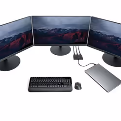 StarTech.com 3-Port Multi Monitor Adapter - USB-C to 3x HDMI Video Splitter - USB Type-C to HDMI MST Hub - Dual 4K 30Hz or Triple 1080p - Thunderbolt 3 Compatible - Windows Only - Additional view 4