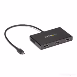 StarTech.com 3-Port Multi Monitor Adapter - USB-C to 3x HDMI Video Splitter - USB Type-C to HDMI MST Hub - Dual 4K 30Hz or Triple 1080p - Thunderbolt 3 Compatible - Windows Only - Additional view 7