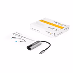 StarTech.com 2.5GbE USB C to Ethernet Adapter NBASE-T NIC - USB 3.0 Type C 2.5/1 Gigabit/100 Mbps Multi Speed Network/ USB 3.1 Laptop to RJ45/LAN Thunderbolt 3 Compatible/MacBook Pro Surface - Additional view 5