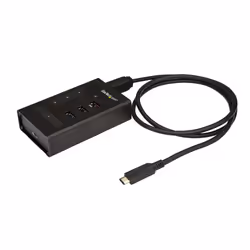 StarTech.com 4 Port USB C Hub - USB Type-C to 1x USB-C/3x USB-A - Commercial Metal USB 3.0 Hub - SuperSpeed USB 3.2 Gen 1 (5G ...