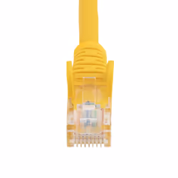 StarTech.com Cat5e Ethernet Patch Cable with Snagless RJ45 Connectors - 0.5 m, Yellow - Additional view 4